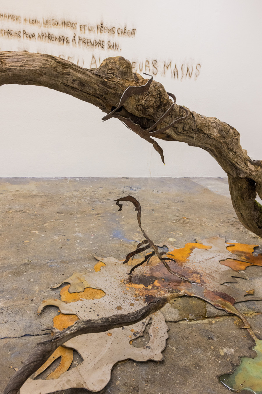 Yolane Rais, Racine, 2022/ Photo: Julie Folly / Courtesy: the artist and WallStreet