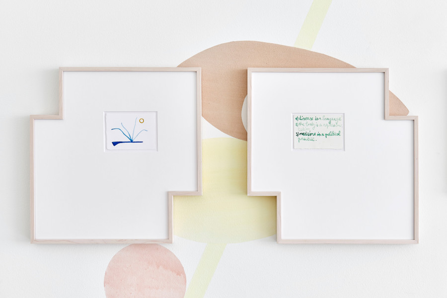 Exhibition view, Charlotte Herzig, It has no name, so I style it “The Way”, Wilde 2020. Courtesy the artist and Wilde. Photo: Philipp Hänger.