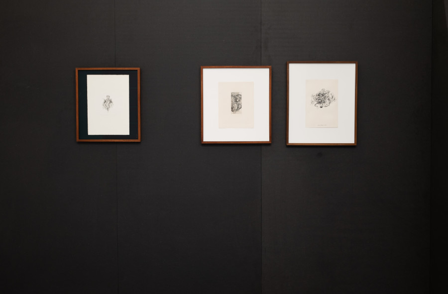 Exhibition view, Sibylle Ruppert, The Bible of Evil, Blue Velvet Projects, 2022. Photo credit: Flavio Karrer