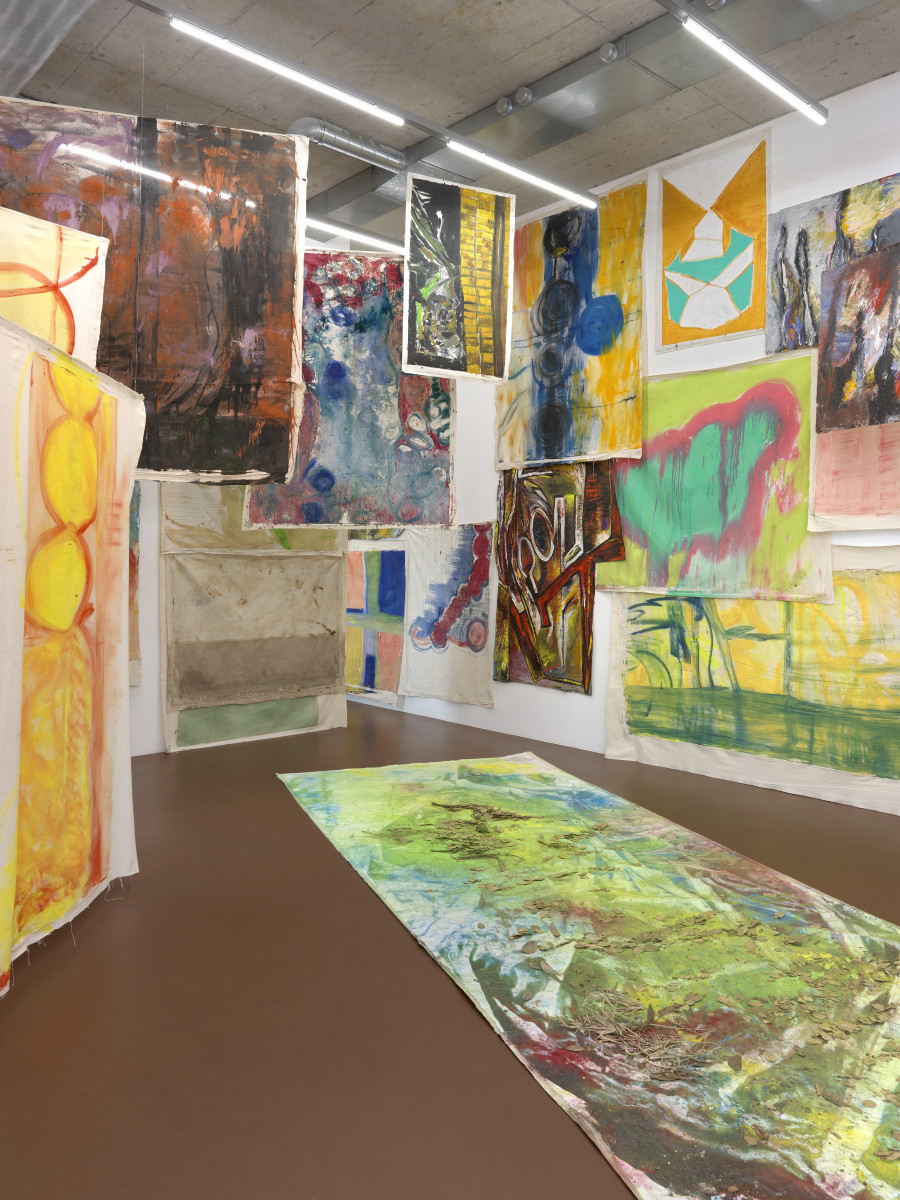 Vivian Suter, Frank = Panchito, 09 February - 26 March 2022, Opening Tuesday, 8 February, 6 - 8 pm. Karma International, Weststrasse 75, Zurich. Photo credit: Annik Wetter. Courtesy of the artist and Karma International Zurich