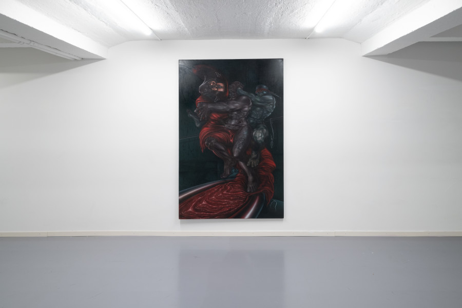 Exhibition view, Sibylle Ruppert, The Bible of Evil, Blue Velvet Projects, 2022. Photo credit: Flavio Karrer