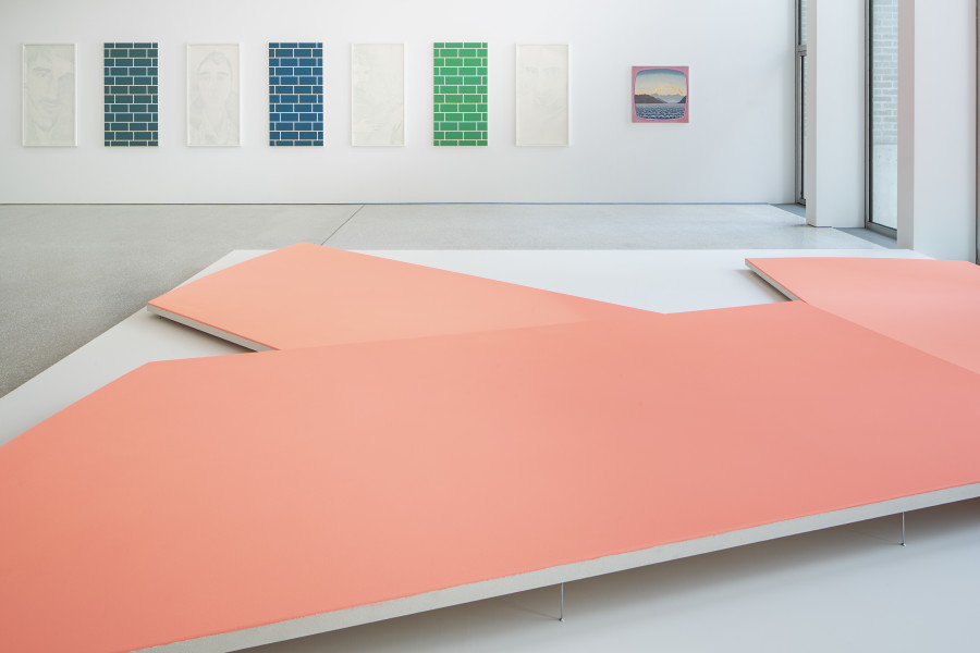 Vue de l’exposition, Unique et multiple. Oeuvres récentes de la collection d’art BCV Musée cantonal des Beaux-Arts de Lausanne – Espace Projet Photo : Nora Rupp / MCBA.