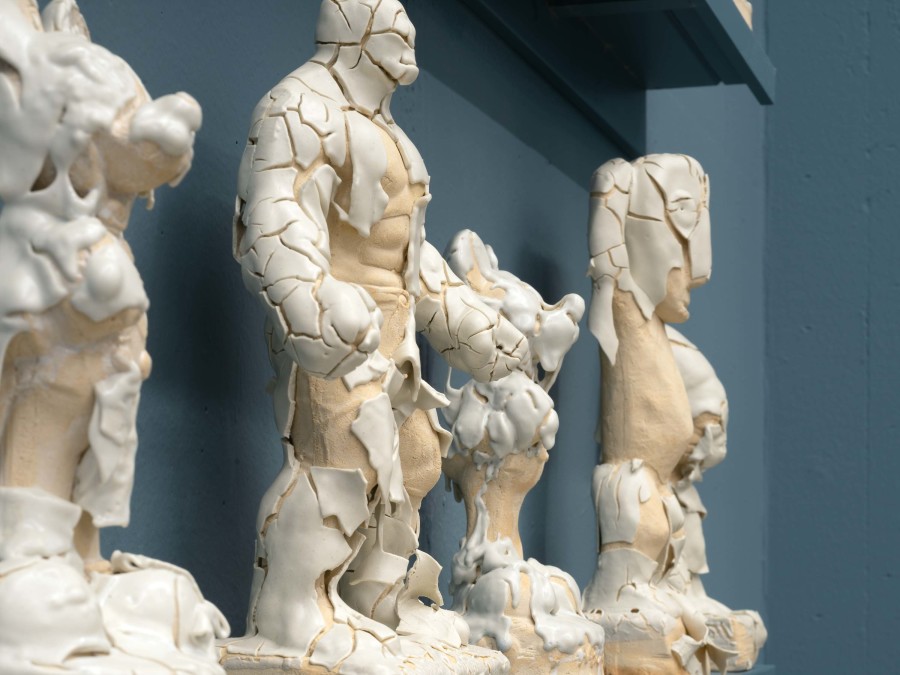 Exhibition view, Christian Gonzenbach, La Plonge, Galerie Heinzer Reszler, 2021-2022. Courtesy of the artist and Heinzer Reszler gallery.