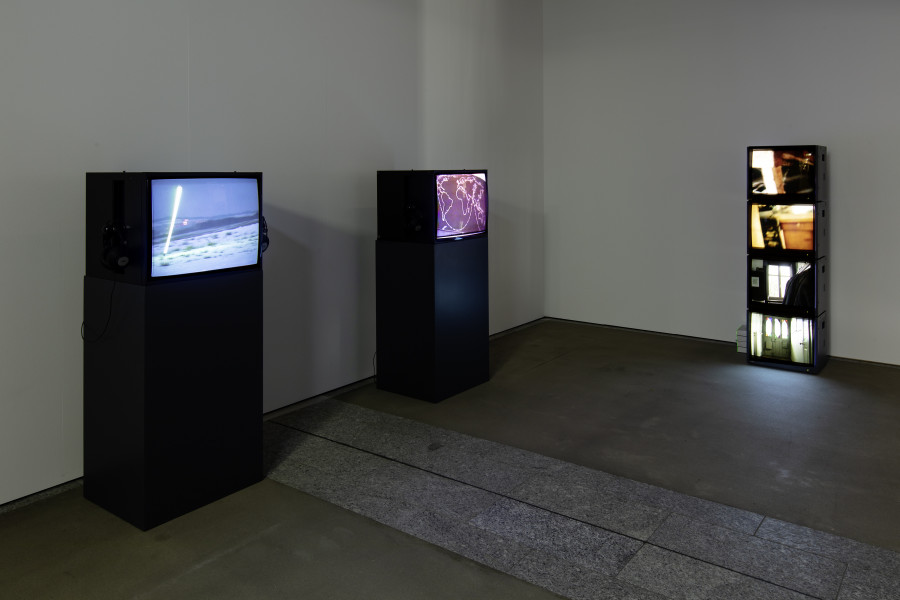 Welt am Draht, Installationsansicht, Kunstmuseum St.Gallen, Foto: Stefan Rohner