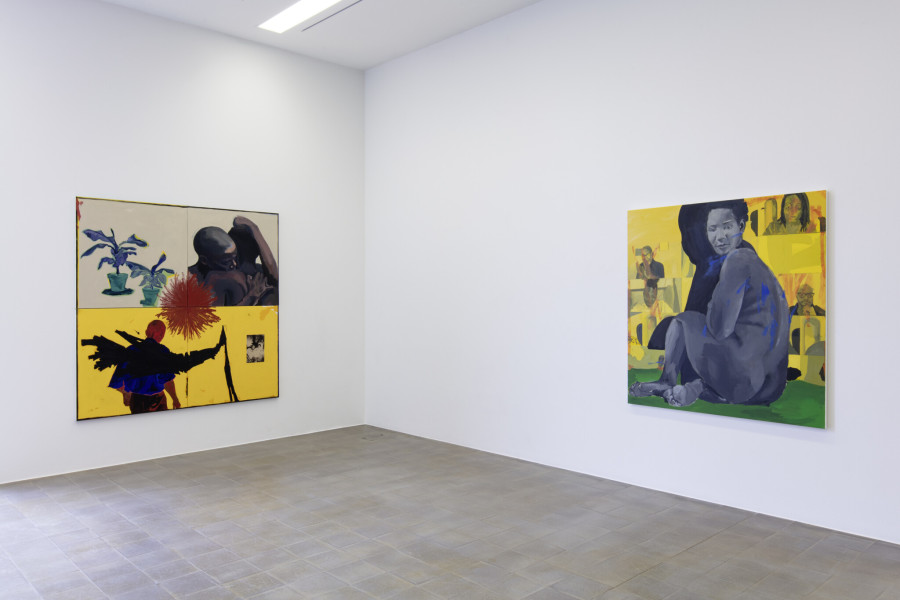 Kudzanai-Violet Hwami, exhibition view, Kunsthaus Centre d’art Pasquart 2022. Photos: Stefan Rohner. © Kudzanai-Violet Hwami. Courtesy the artist and Victoria Miro