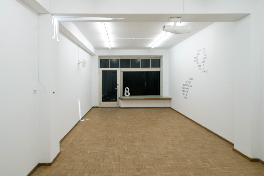 In Between Folds, installation view, 2021, Sentiment, Zürich