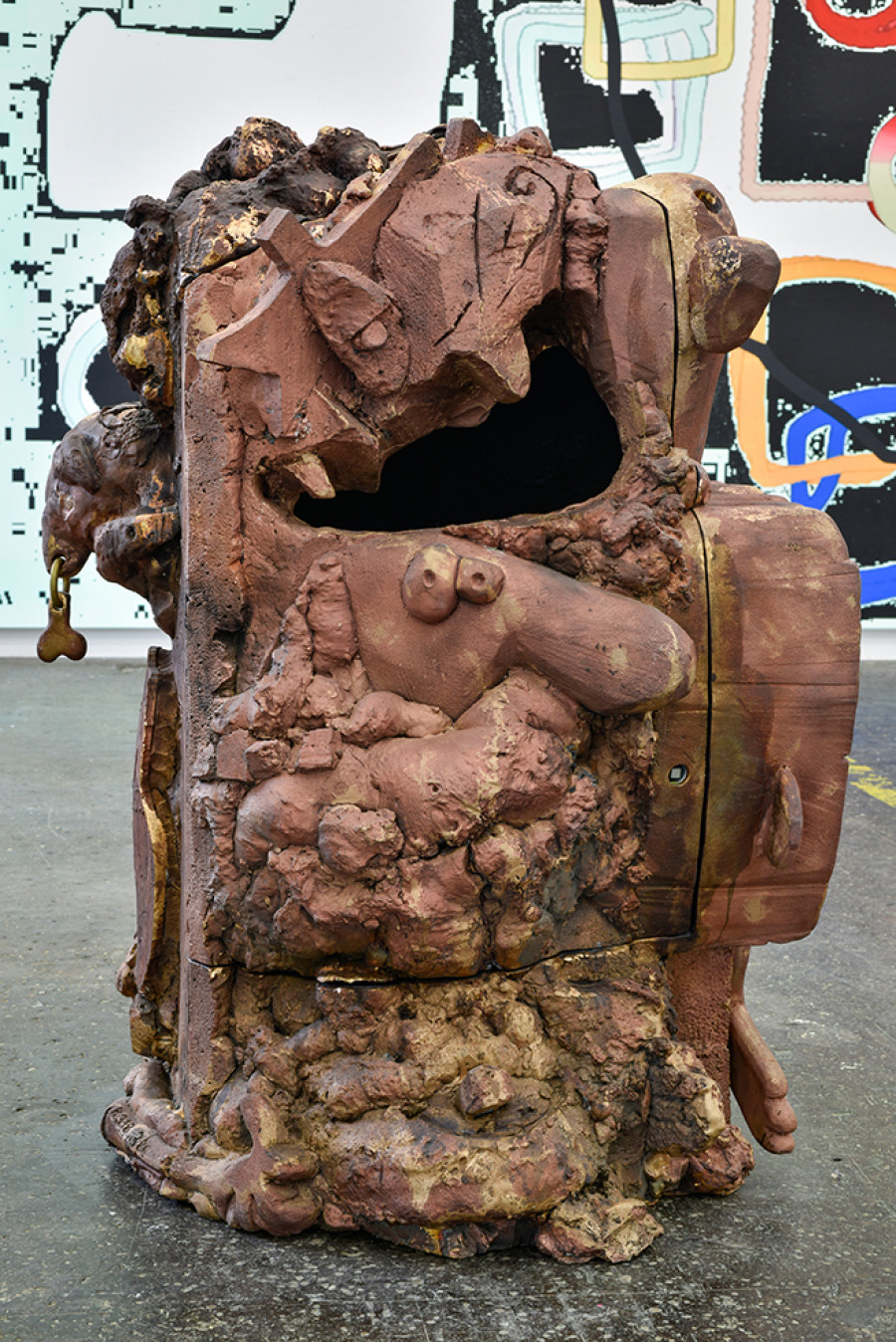 Linus Bill + Adrien Horni, Bronze, p. 329, 381, 2020. Courtesy: Construction and Transport Directorate of the Canton of Bern, Office for Land and Buildings. Photo: Kunst Halle Sankt Gallen, Sebastian Schaub