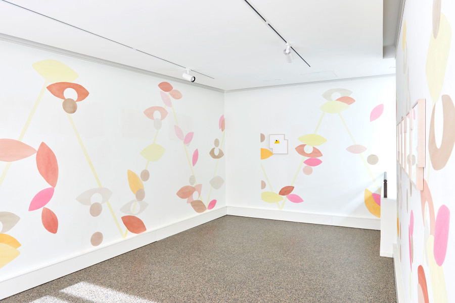 Exhibition view, Charlotte Herzig, It has no name, so I style it “The Way”, Wilde 2020. Courtesy the artist and Wilde. Photo: Philipp Hänger.