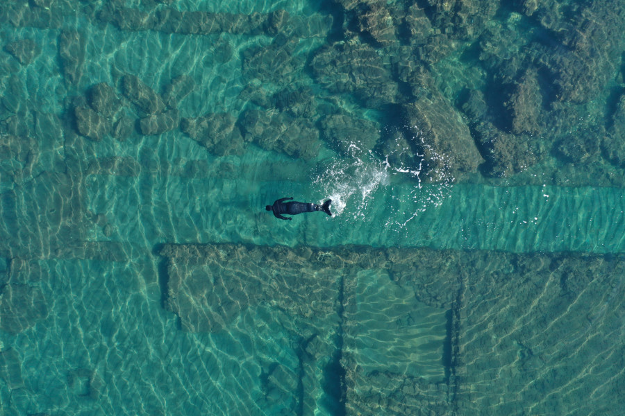 Emilija Škarnulytė, BURIAL, 2019- ongoing, film HD; Courtesy the artist