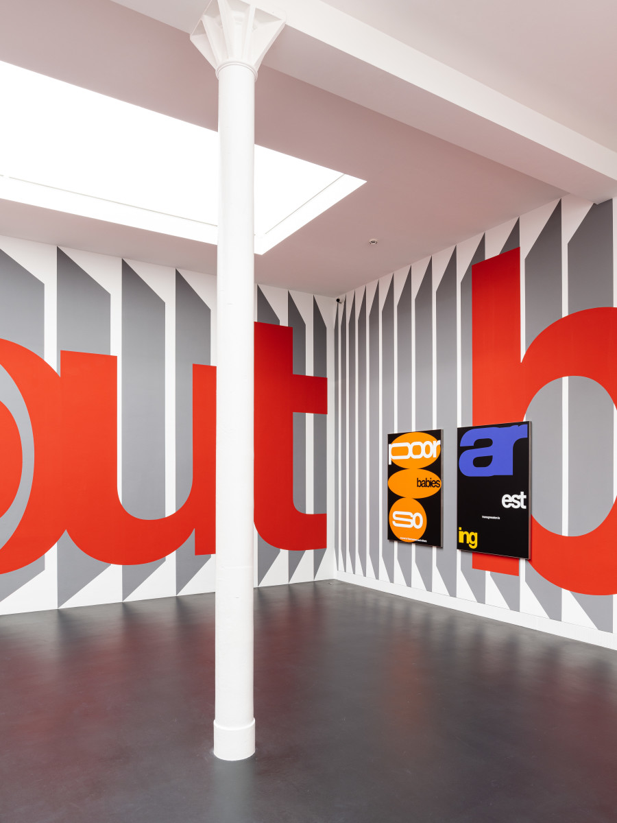 Nora Turato, Poor babies so scared of themselves and others, 2020 Exhibition view, Galerie Gregor Staiger, Zurich