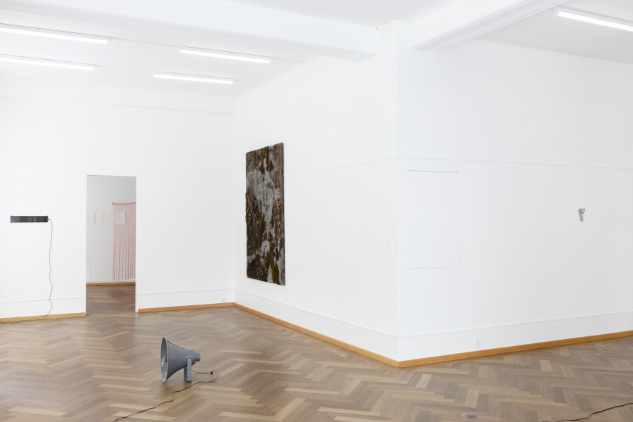 RADICAL SOURCES, Claire Fontaine, Dorota Gawęda & Eglė Kulbokaitė, Laurent Güdel, Jeanne Jacob, Hunter Longe, Lou Masduraud, Sadie Plant, Augustin Rebetez, Jan van Oordt, et un texte de Antoine Rubin, KRONE COURONNE, 2022, photocredit: Michal Florence Schorro