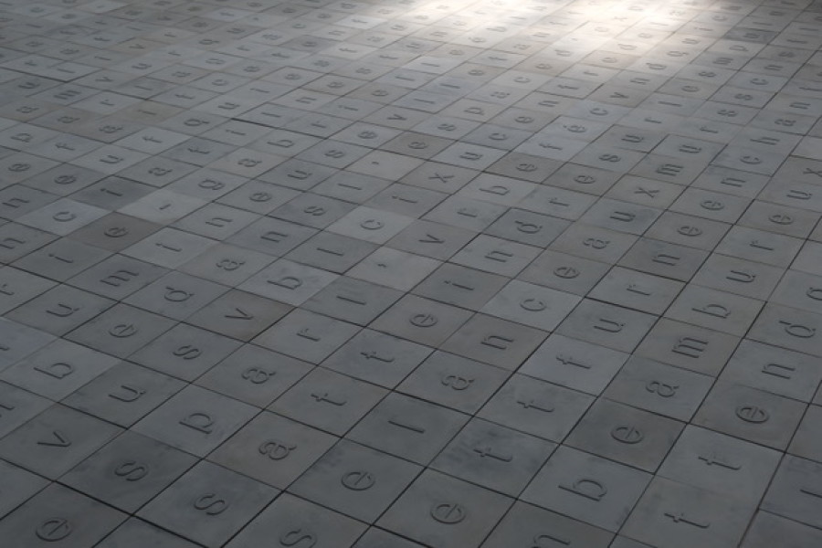 Exhibition view, Romain Crelier, 1029, Haus der Kunst St. Josef, 2021.