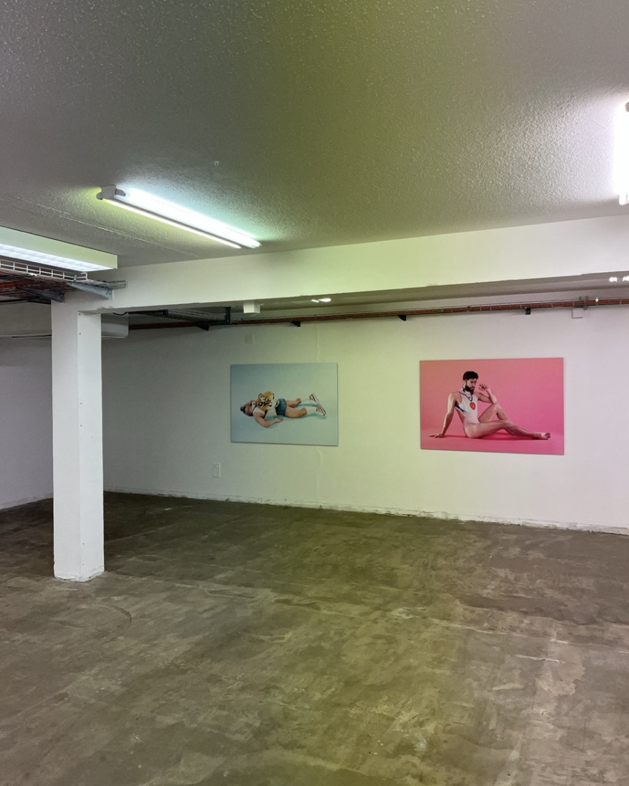 Lukas Beyeler's exhibition, Installation views, 2022, flatmarkus.