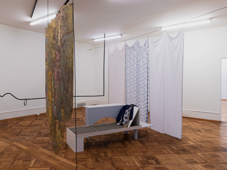 Exhibition view, Cantonale Berne Jura 2021, Kunsthaus Pasquart. Fotos : Thalles Piaget