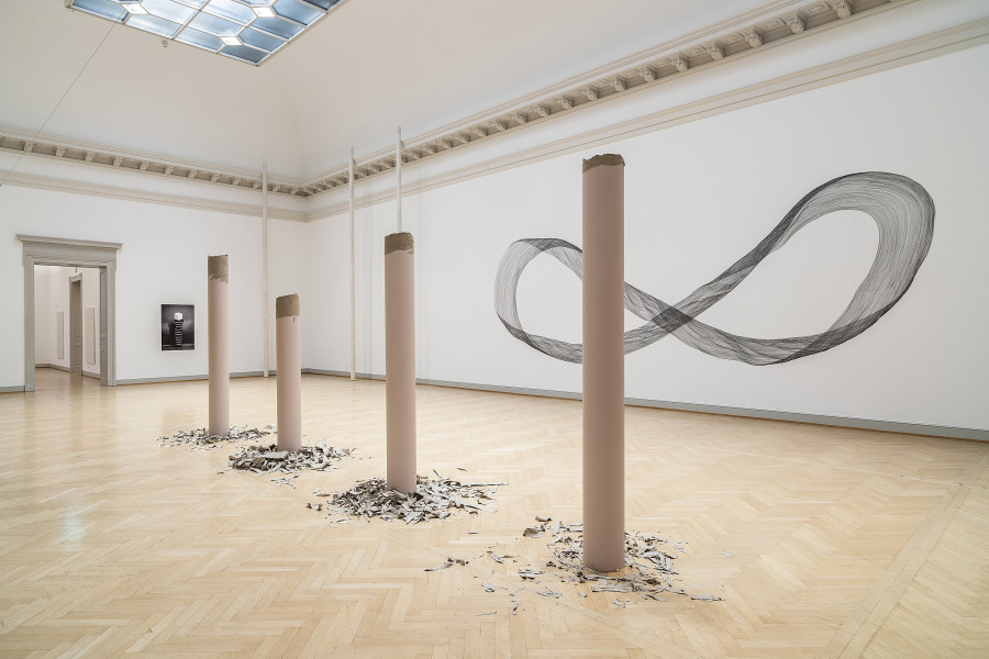 Heimspiel 2021, Installationsansicht, Kunstmuseum St.Gallen, Foto: Anna-Tina Eberhard