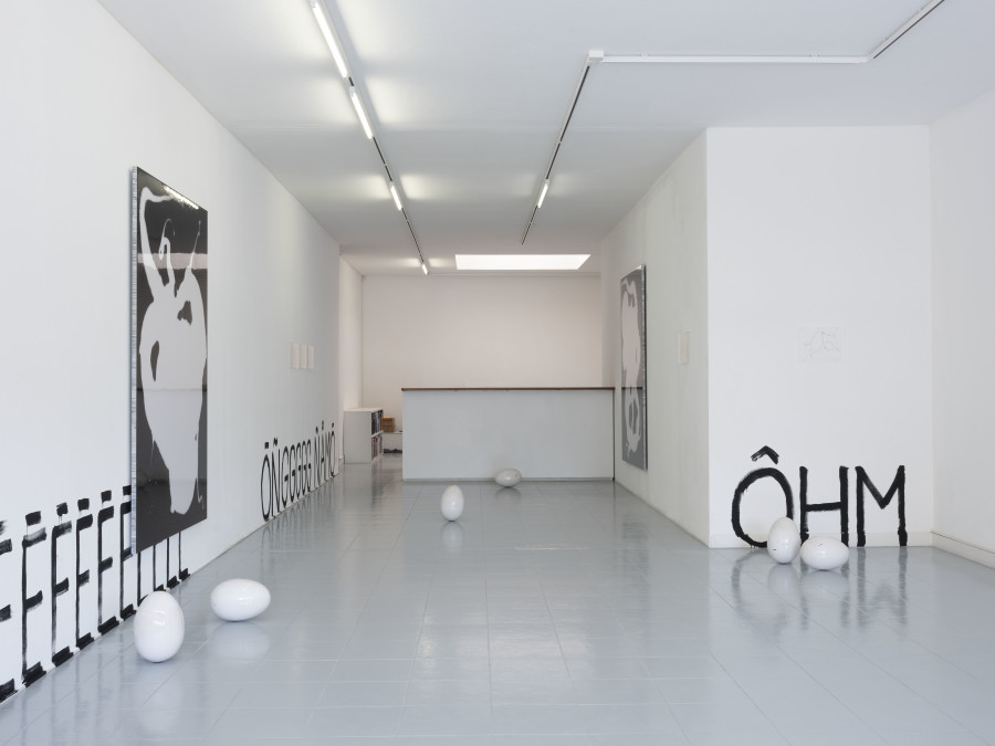 Exhibition view, Fabian Marti, Vide tentaculaire, Wilde, 2022. Photo: Tara Ulmann