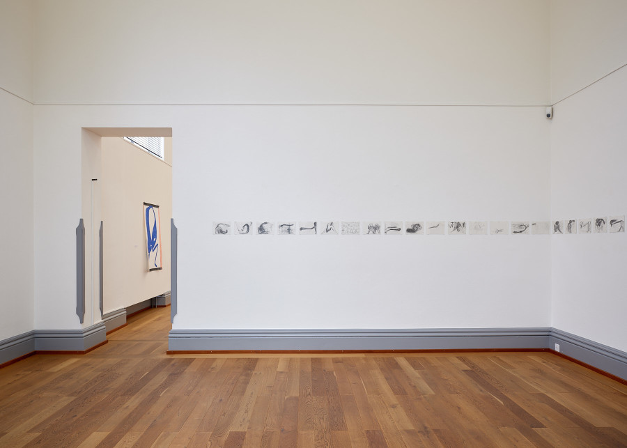 Installation view, Hommage an Otto Lehmann, Kunstmuseum Solothurn, 2022.