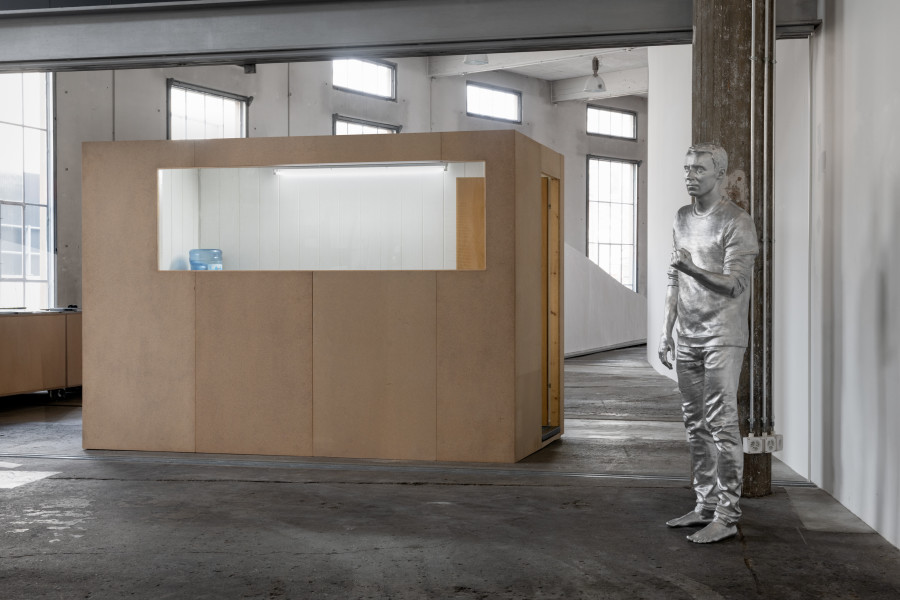 Città irreale, Installationsansicht, Lokremise St.Gallen, Foto: Sebastian Stadler