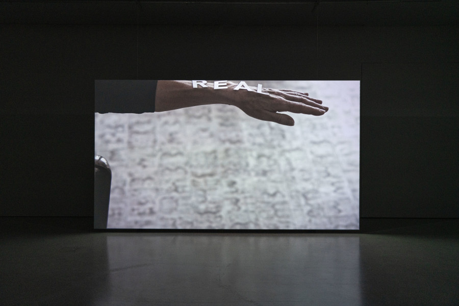 View of the exhibition Marie Cool Fabio Balducci. Dai campi all’elica at the Musée cantonal des Beaux-Arts de Lausanne, 2022. © Marie Cool Fabio Balducci. Photo: MCBA / Étienne Malapert