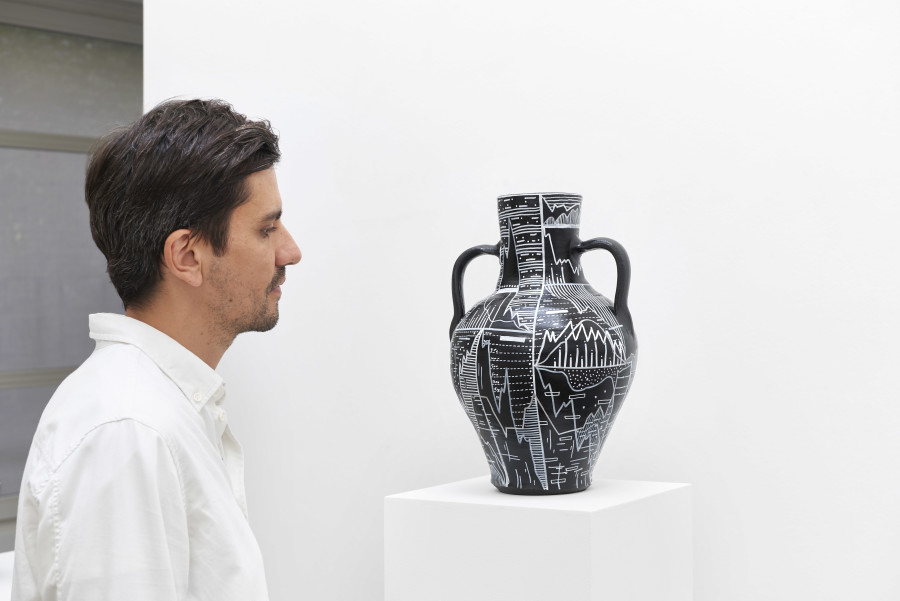 Mounir Fatmi, The Point of No Return, Wilde Basel, 2022, Photos by Philipp Hänger