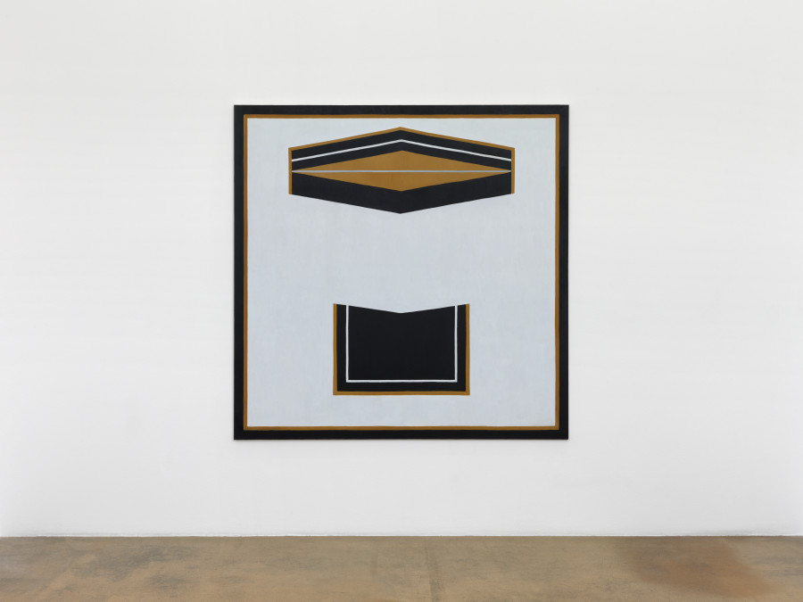 Installation view, Jo Baer, Musée d'art moderne et contemporain, 2022. Photo: Annik Wetter