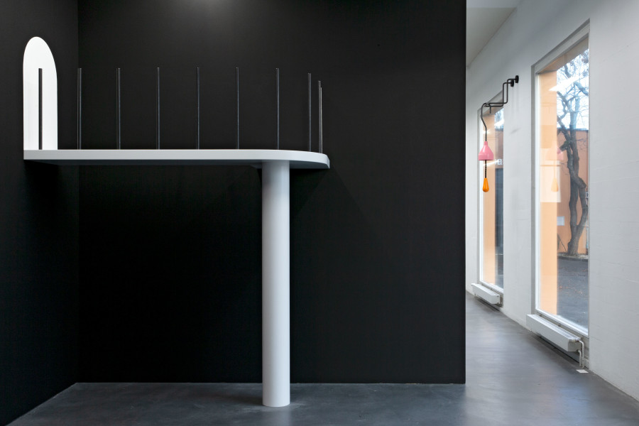 Laura Mietrup, Traverse, 2022. Ausstellungsansicht / Installation view Kunsthaus Baselland 2022. Foto / Photo: Gina Folly