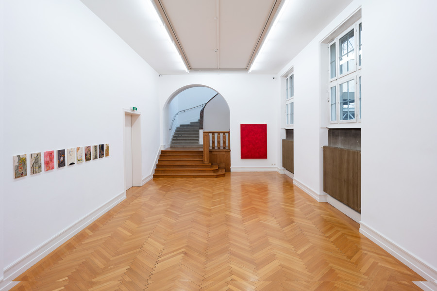 Exhibition view, Lose Enden, Kunsthalle Bern, 2021 Photo: Stefan Burger