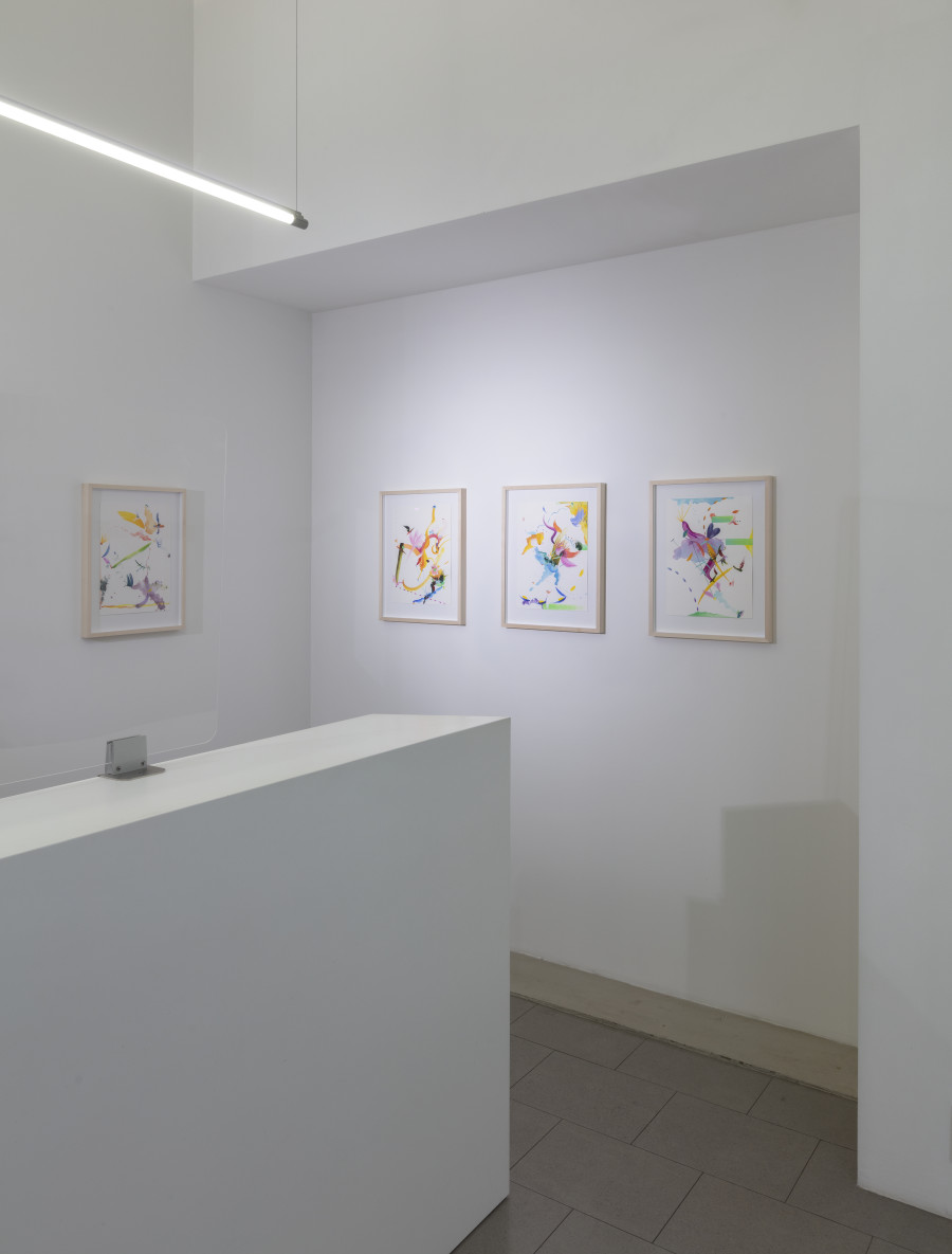 Fiona Rae, Buchmann Lugano, 2022. Photo credit: Antonio Maniscalco