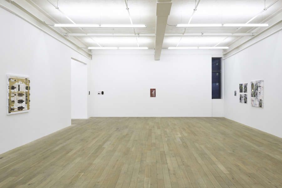 Exhibition view, Tobias Kaspar, Personal Shopper, Galerie Peter Kilchmann, 2022.