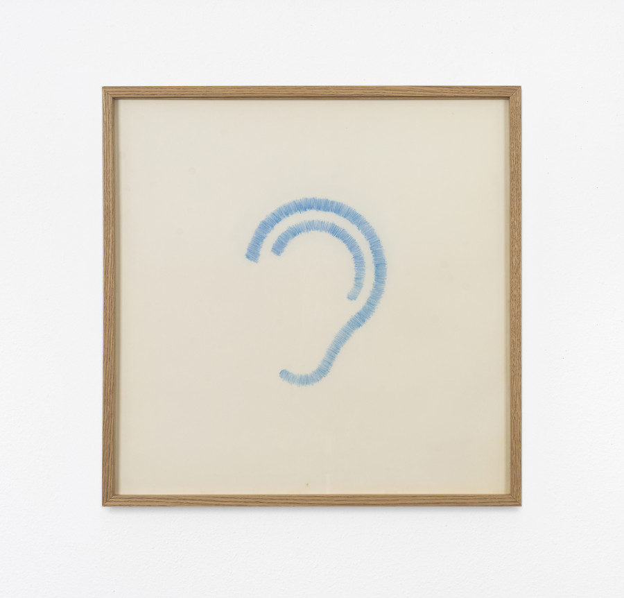 Max Neuhaus – Ear Symbol, undated