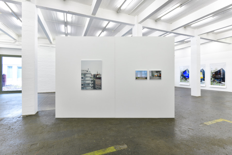 «WO WIR», exhibition view, 2020, Jiří Makovec, Katalin Deér. Photo: Kunst Halle Sankt Gallen, Sebastian Schaub