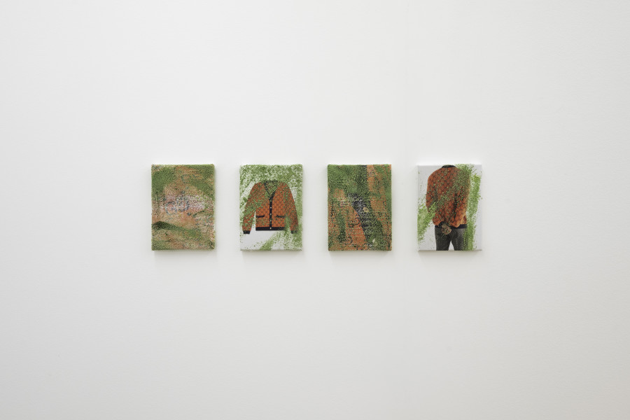 Exhibition view, Tobias Kaspar, Personal Shopper, Galerie Peter Kilchmann, 2022.