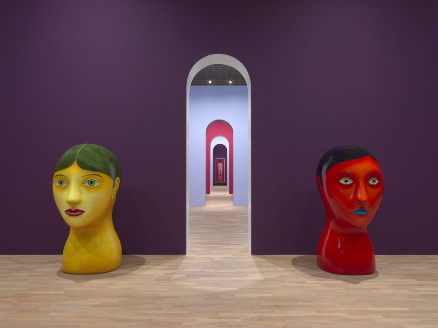 Nicolas Party, Rovine, MASI Lugano. Installation view, photo: Annik Wetter © Nicolas Party