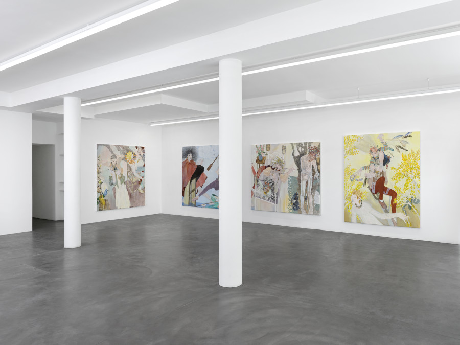 Paradiso, Ding Shilun, Galerie Maria Bernheim, Installation view, 2022