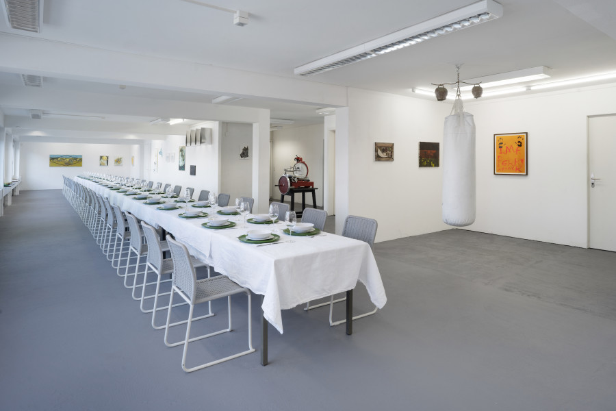 Installation view, Spring Equinox, suns.works. 2022 courtesy the artists and suns.works. Photography: Claude Barrault