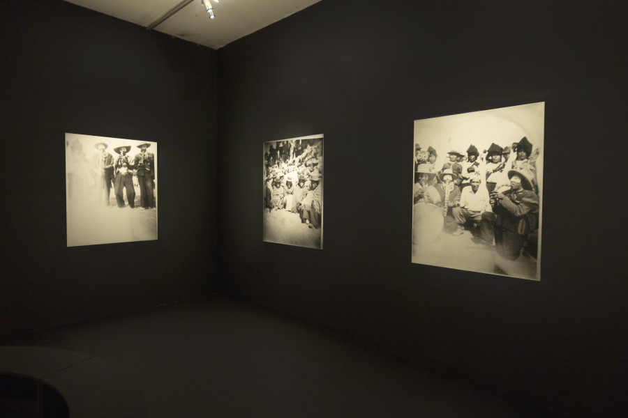 Exhibition view of Across the Policed World: A Transnocturnal Huayño at Centre d’Art Contemporain Genève (March 5, 2022‒May 1, 2022). © Centre d’Art Contemporain Genève. Photo: Julien Girard