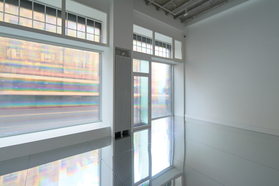 Exhibition view, Kimsooja, To Breathe – Zurich, 2023, Photo: Max Ehrengruber, Courtesy of the artist and Galerie Tschudi