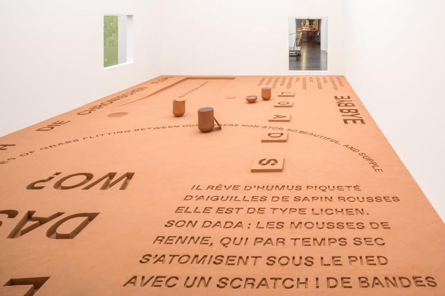 Maude Léonard-Contant. No Edit Can Fail Tint, Ausstellungsansicht Kunstmuseum Luzern, 2020, Foto: Stefan Walter