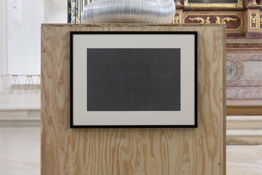 Installation view, Emanuel Rossetti: Beatitude, Abbatiale Bellelay, 2022, Photo: Gina Folly