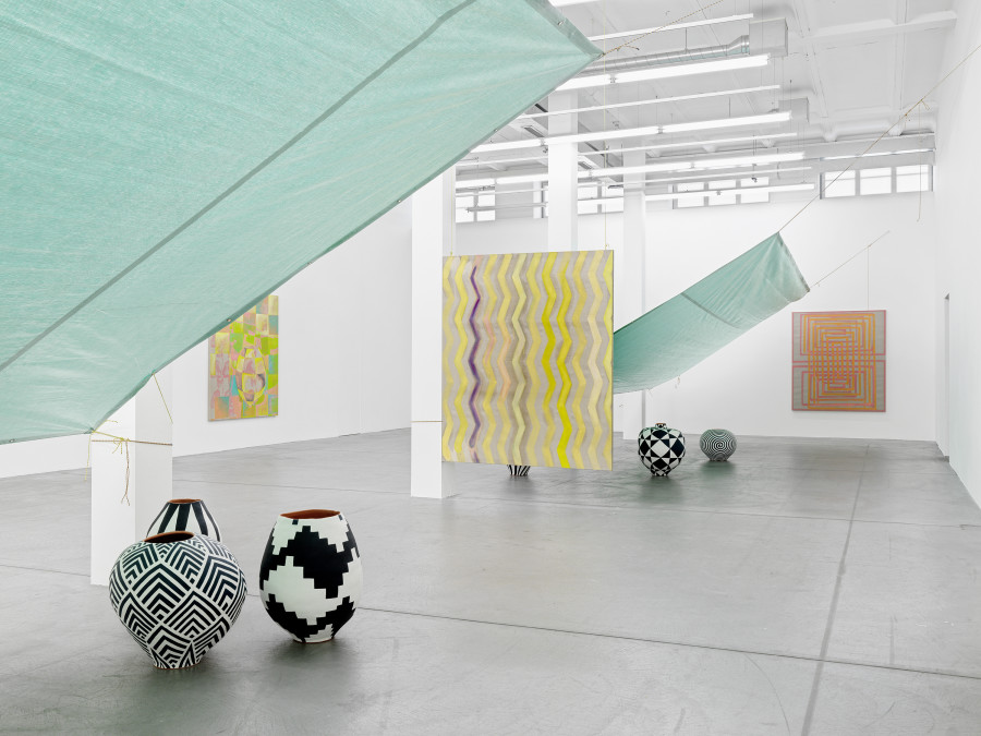 Athene Galiciadis, Orientation, exhibition view, Museum Haus Konstruktiv. Photo: Stefan Altenburger