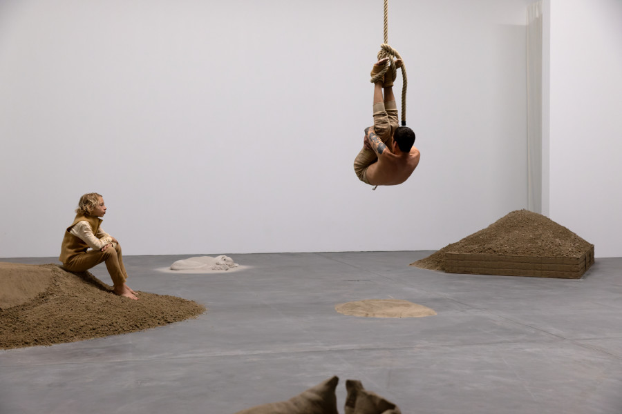 Installation view ‘OUTREMONDE: Dream Hunters – Théo Mercier, Luma Westbau, Zurich, 2022. Photos: Erwan Fichou