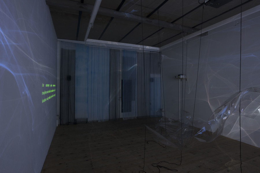 Exhibition view, Riikka Tauriainen – Intimacy of Strangers, sic! Elephanthouse, 2020-2021. Photo credit: Andri Stadler