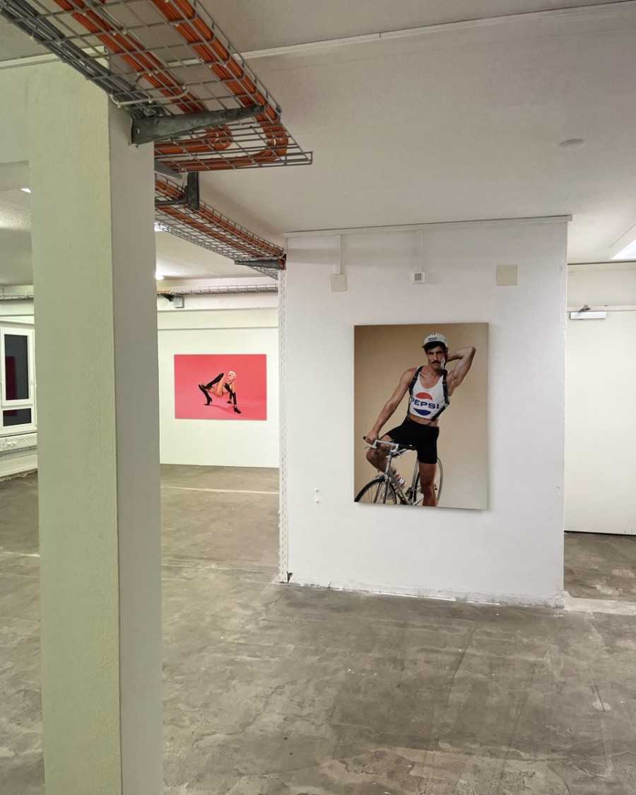 Lukas Beyeler's exhibition, Installation views, 2022, flatmarkus.