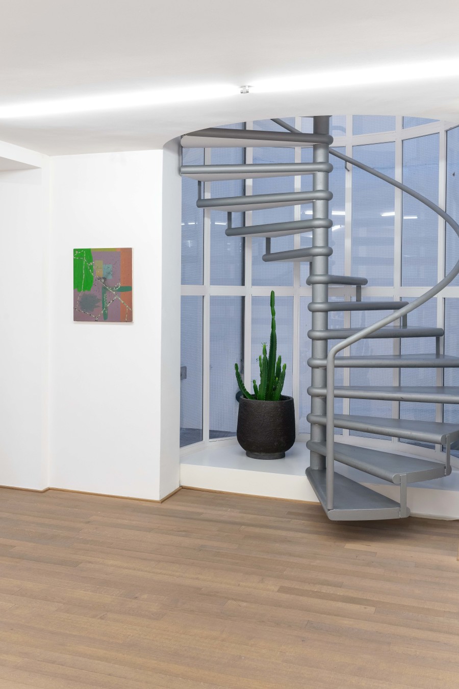 Installation view, WIRE, LINE & STRING, Mai 36 Galerie, 2022.