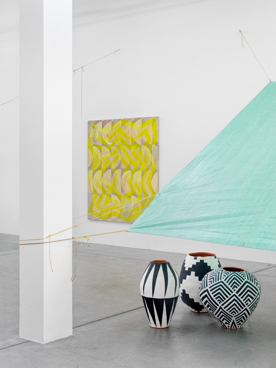 Athene Galiciadis, Orientation, exhibition view, Museum Haus Konstruktiv. Photo: Stefan Altenburger