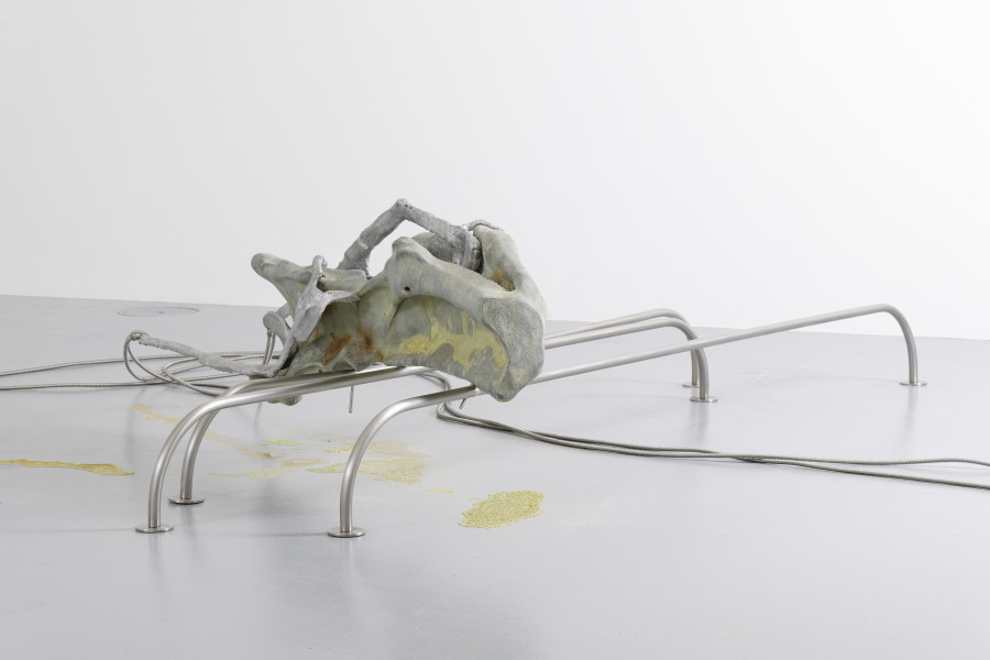 Exhibition view, Isabelle Andriessen, BUNK, CAN Centre d’art Neuchâtel, 2021. Photography: Aurélien Mole / all images copyright and courtesy of the artist and CAN Centre d’art Neuchâtel.