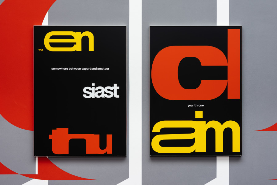 Nora Turato, Poor babies so scared of themselves and others, 2020 Exhibition view, Galerie Gregor Staiger, Zurich