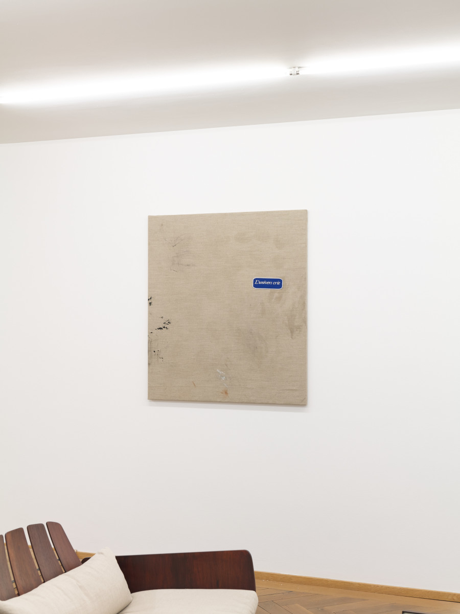 Exhibition view, René Kemp, L’univers crie, Mai 36 Galerie, 2021-2022.