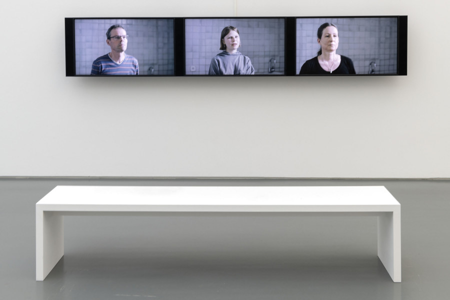 Eric Hattan, Unbenannt, 2020 Metall, Stoff, Kork, Plastik, 5-teilig, Masse variabel Foto: René Rötheli