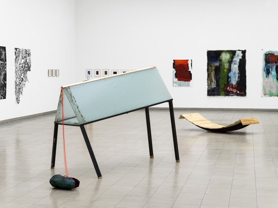 Kunstschaffen Glarus 2022 (A-L), exhibition view, Kunsthaus Glarus, 2022. Photo: Cedric Mussano